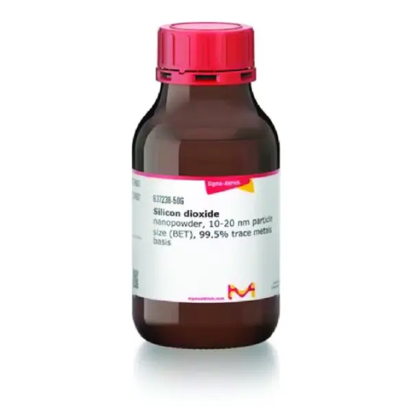 Silicon dioxide, nanopowder, 10-20 nm particle size (BET), 99.5% trace metals basis - Sigma-Aldrich