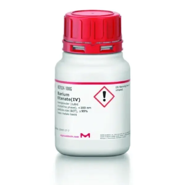 Barium titanate(IV), nanopowder (cubic crystalline phase), <100 nm particle size (BET), ≥99% trace metals basis - Sigma-Aldrich