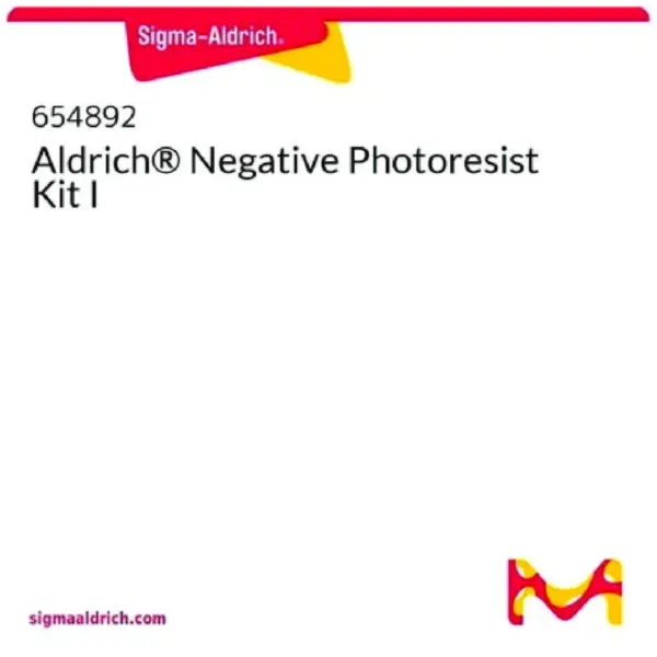 Aldrich® Negative Photoresist Kit I - Sigma-Aldrich