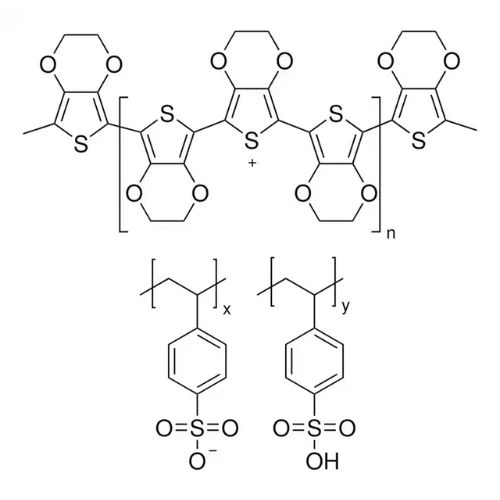 Poly(3,4-ethylenedioxythiophene)-poly(styrenesulfonate), 5.0 wt. %, conductive screen printable ink- Sigma-Aldrich